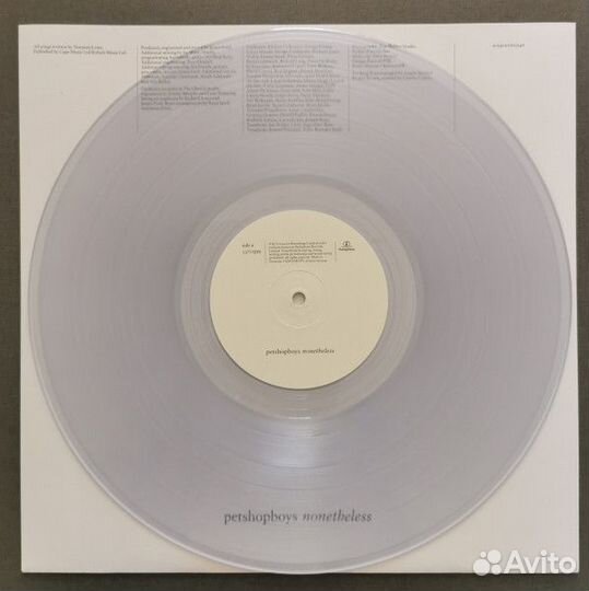 Винил Pet Shop Boys – Nonetheless (clear)