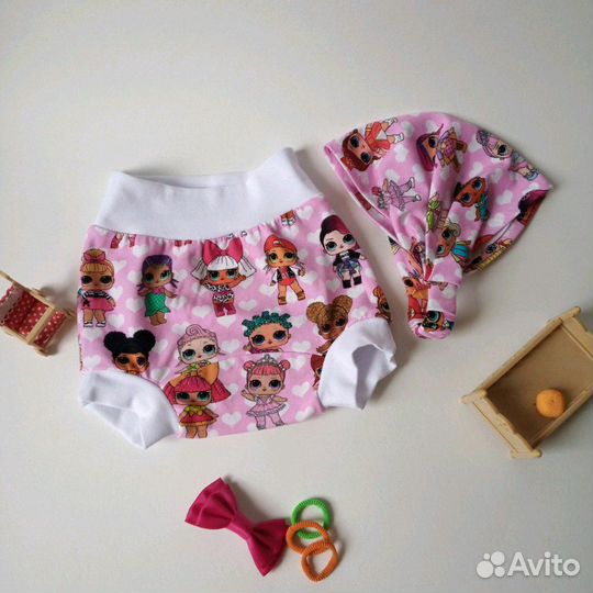 Трусики под подгузник хипстеры