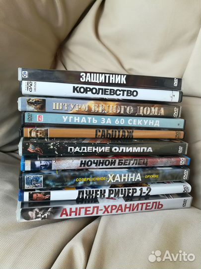 Сборка боевиков на dvd дисках
