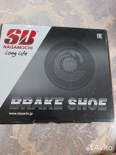 Тормозные колодки задние japan оригинал