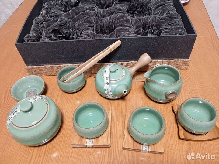 Китайский чайный сервиз в подарочной упаковке