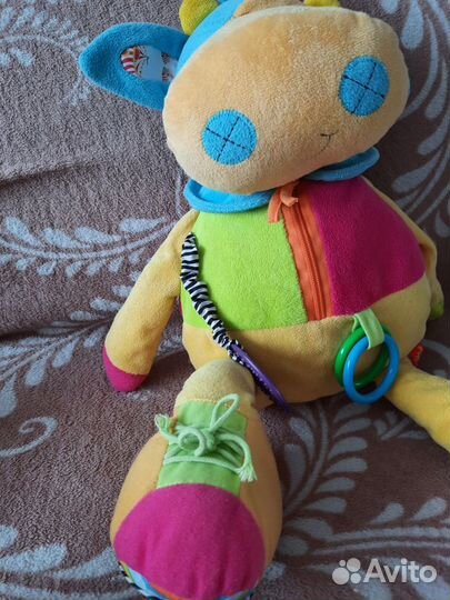 Подарок мягкая развивающая игрушка