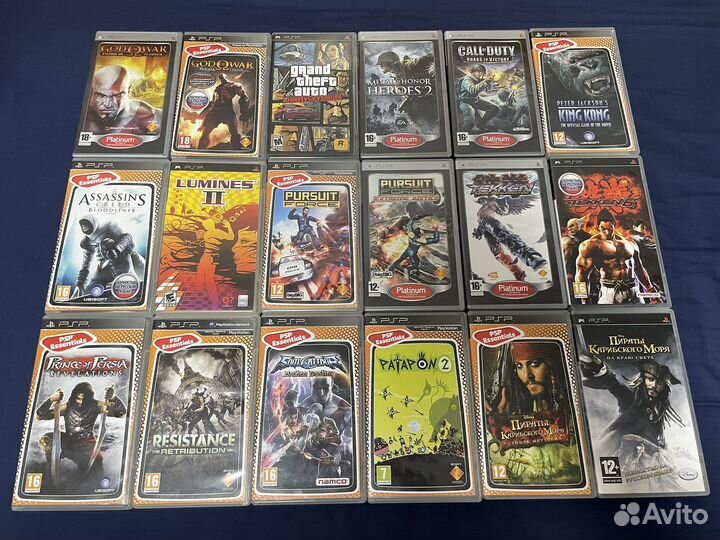 PSP игры, диски, коробки (обновил 24.07)