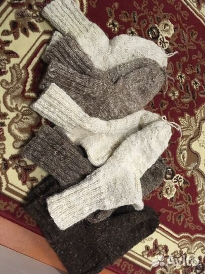 Шерстяные носки