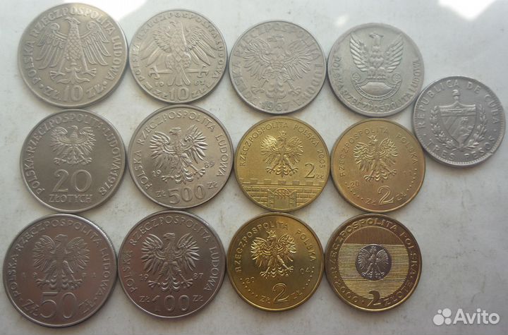 Польская юбилейка и кубы