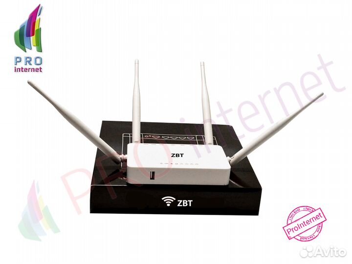 Wi-Fi Роутер ZBT WE-1626 для 4G Модемов. Гарантия