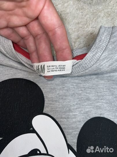 Свитшот h&m 110-116
