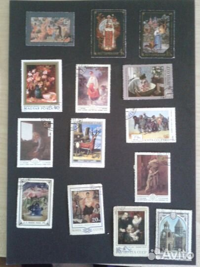 Марки разной тематики