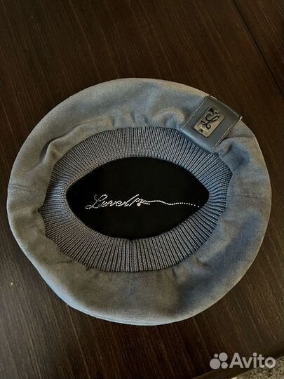 Берет женский замшевый. Межсезонье