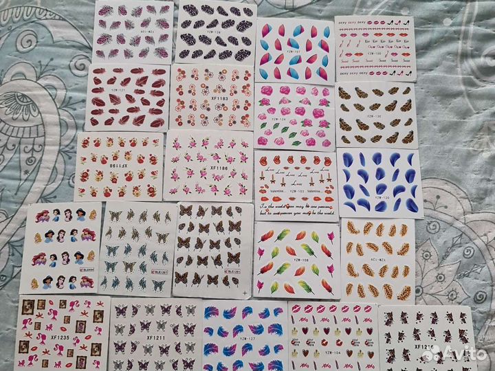 Наклейки на ногти