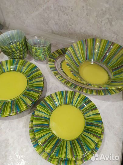 Редкий набор посуды Luminark