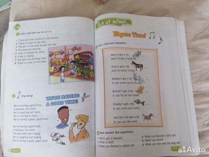 Учебник по английскому Spotlight 3 класс. Б/у