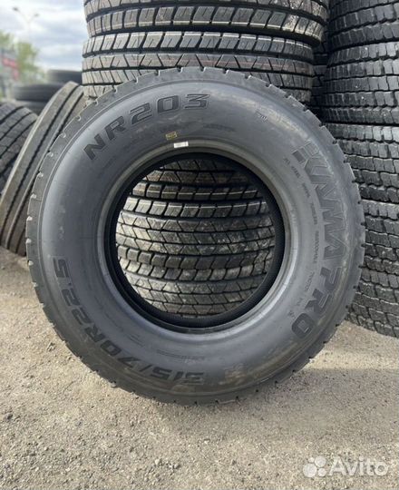 Новые ведущие шины 315/70R22,5 Кама PRO NR 203