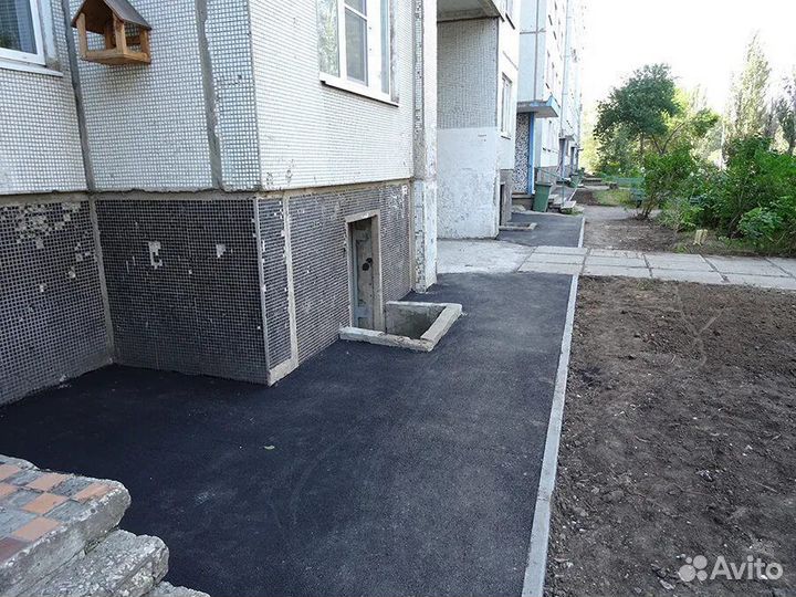 Отмостка, бетонирование