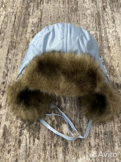 Теплая шапка ушанка на мальчика Tutu