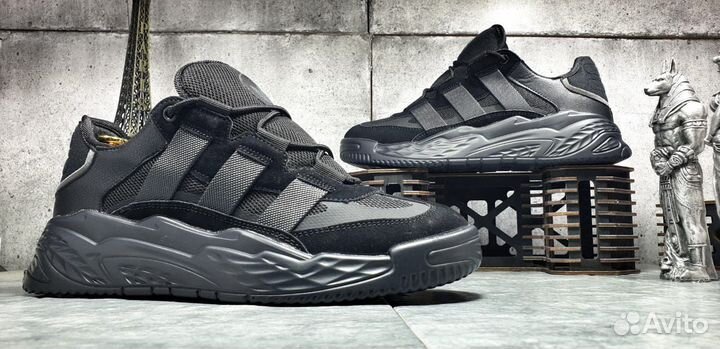 Мужские кроссовки Adidas Niteball black