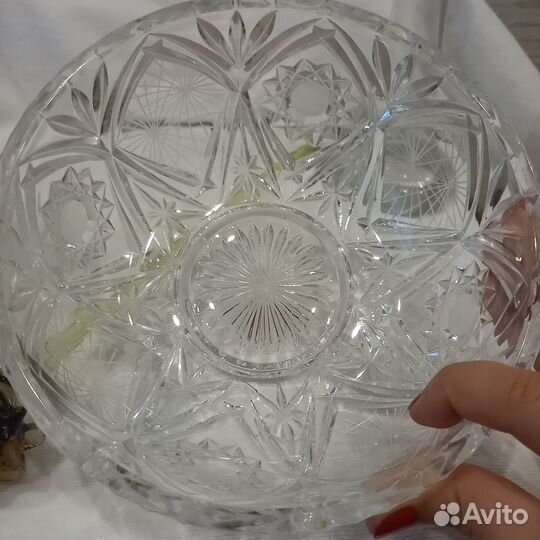 Хрусталь Гутное стекло СССР посуда