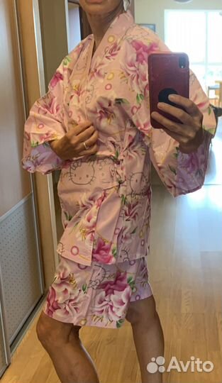 Костюм Кимоно Hello Kitti 100% хлопок Япония