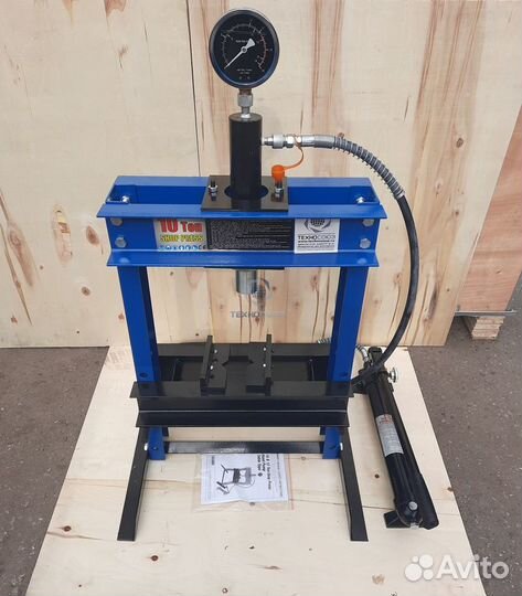 Пресс гидравлический настольный, 10 тонн