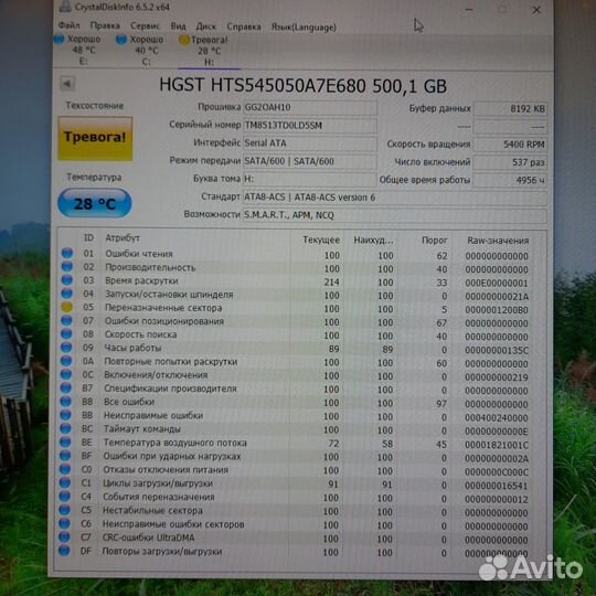Жёсткие диски HDD