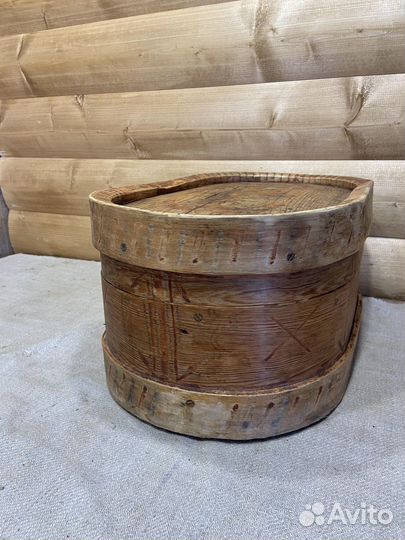 Лубяной Короб Мезенская Роспись Мезень 19 век