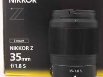 Nikon Nikkor Z 35mm f/1.8 S