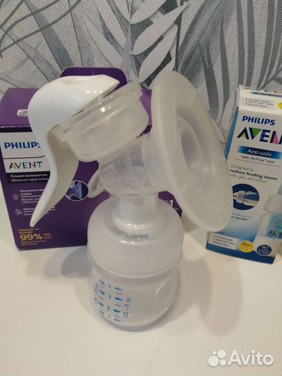 Молокоотсос и Бутылочки Avent