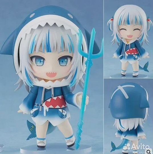 Gawr gura (Hololive) Фигурка подвижная хололайв мо