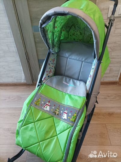 Санки коляска Ника