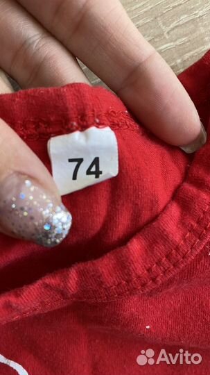 Новогоднее платье боди для девочки 68 74