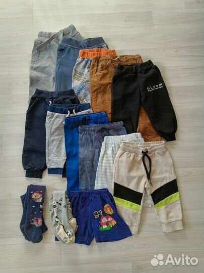 Вещи пакетом на мальчика 74 80 86