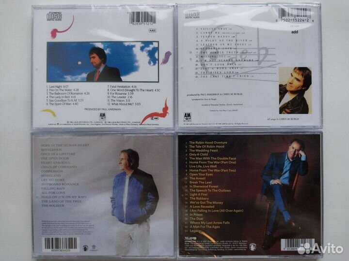 CD диски Chris de Burgh