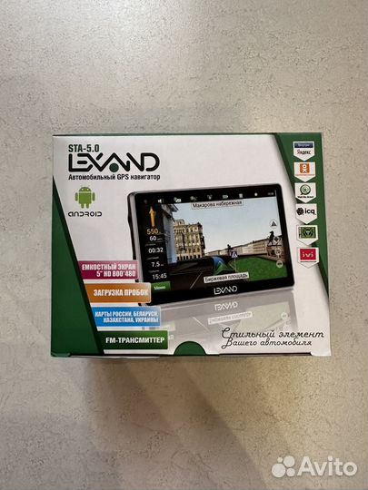 Автомобильный навигатор Lexand STA 5.0