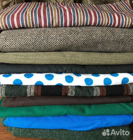 Отрез ткани СССР пакетом