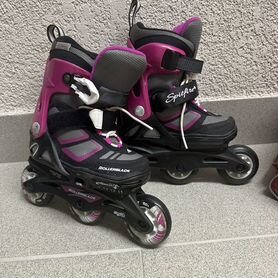 Ролики Rollerblade 28 32 плюс защита, шлем и сумка