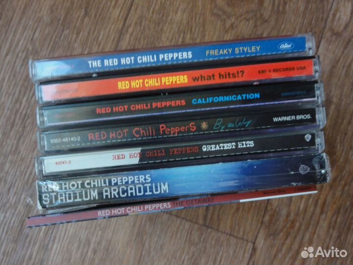 Альбомы Red Hot Chili Peppers, CD, фирма, лицензия