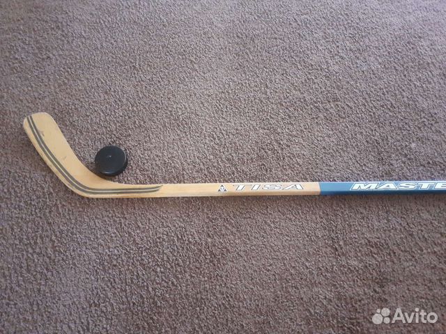 Клюшка хоккейная Tisa Master с шайбой