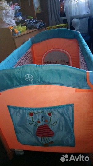 Манеж-кровать