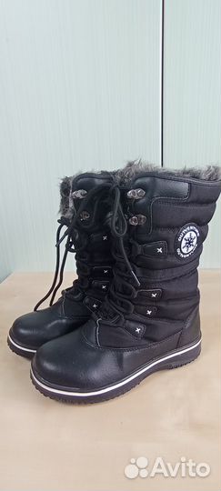 Сапоги зимние для девочки р.34