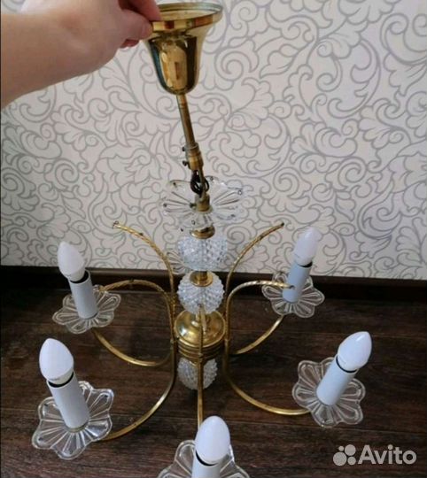 Люстра винтаж