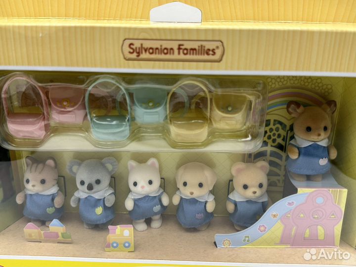 Sylvanian Families Малыши на детской площадке