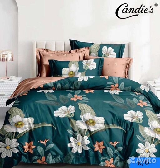 Постельное белье Candie's 1,5, 2х, евро, семейн