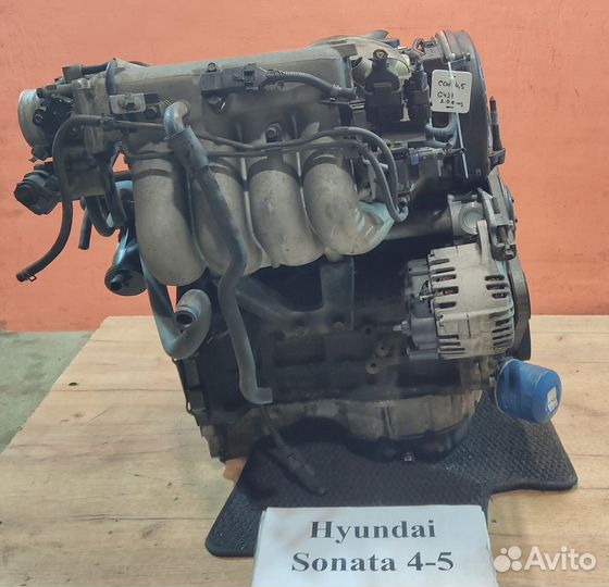 Двс G4JP 2.0л бензин Hyundai Sonata 4-5, 2003г
