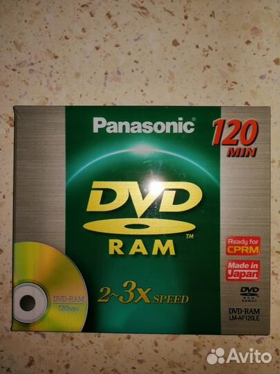 Диск Panasonic DVD-RAM