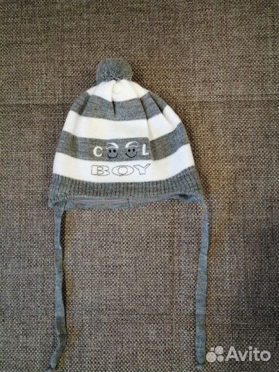 Комбинезон осенний+Шапки на мальчиками