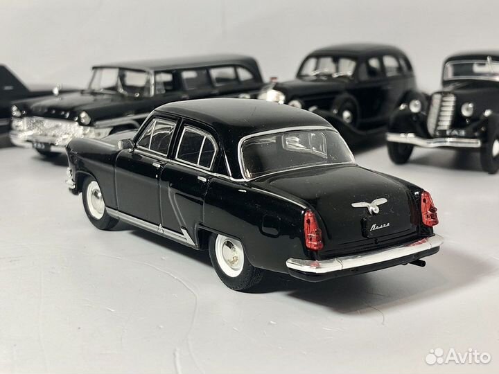 Черная волга Газ-21Р 1:43