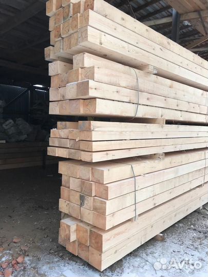 Брус 1 сорт, цена с учетом доставки, от 30 м3
