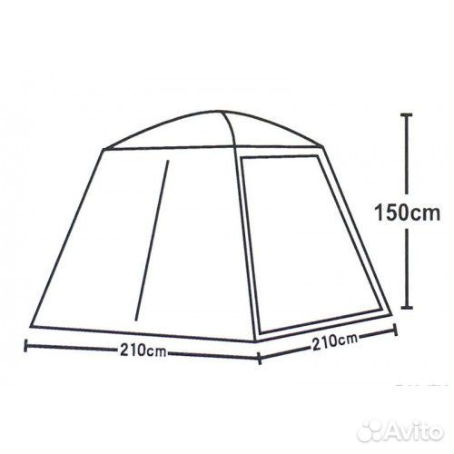 Беседка-шатер Lanyu LY 1906 с москитной сеткой