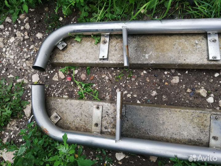 Подножка на Mitsubishi Outlander XL