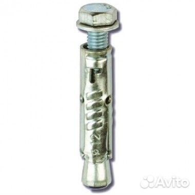 Анкер стандартный d15мм с болтом М10х80мм